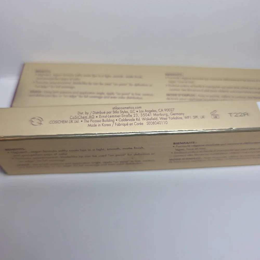 Stila Calligraphy Lip Stain Tint NIB Ariana Set Of 2